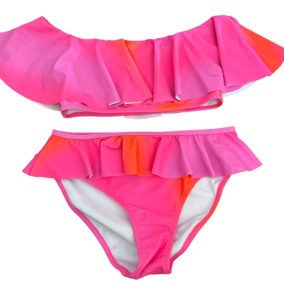 Stella Cove Other - STELLA COVE***Pink Ombre Tie-Dye Off the Shoulder Bikini Set***Size 14 $88
